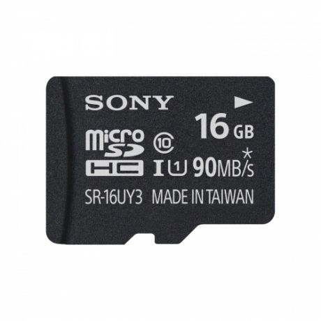 Карта памяти micro SDHC Sony SR16UY3A Class 10 16Gb