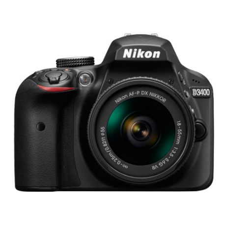 Зеркальный цифровой фотоаппарат Nikon D3400 AF-P 18-55 VR KIT