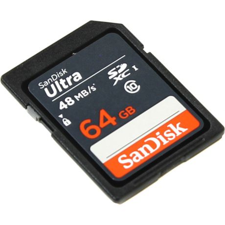 Карта памяти SDXC Sandisk SDSDUNB-064G-GN3IN