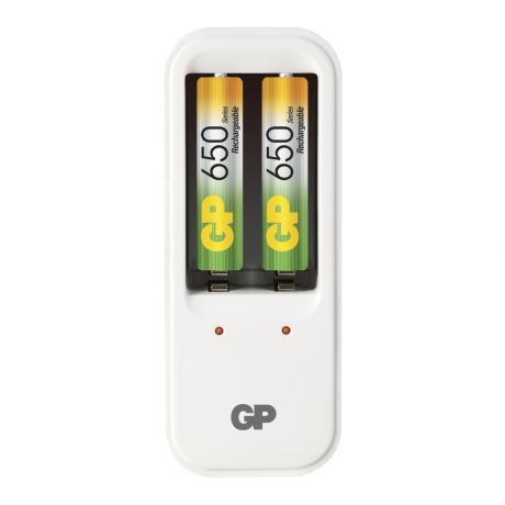 Зарядное устройство + аккумуляторы GP PB410GS65-2CR2