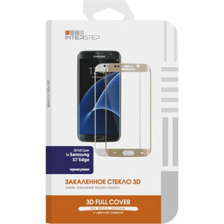 Защитное стекло для Samsung Galaxy S7 Edge Inter-Step IS-TG-SAM7ED3DB-000B201 Black