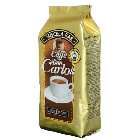 Кофе в зернах Carraro Don Carlos 1кг