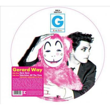 Виниловая пластинка Gerard Way Gerard Way. Zero Zero / Television All The Time Single (Picture Vinyl)