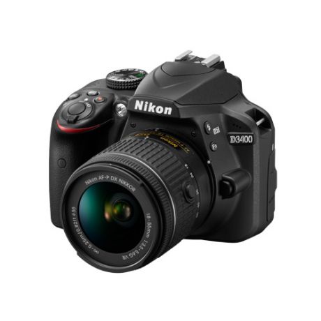 Зеркальный цифровой фотоаппарат Nikon D3400 18-55 NON VR AF-P
