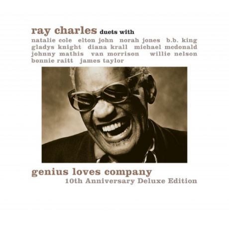 CD + DVD Ray Charles Genius Loves Company (10Th Anniversary Edition) (CD+DVD)