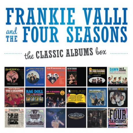CD Frankie Valli & The Four Seasons The Classic Albums Box (Re-Canvass)