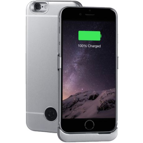 Чехол-аккумулятор для iPhone 8 / 7 Inter-Step Metal Power Gray