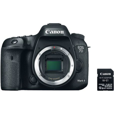 Зеркальный цифровой фотоаппарат Canon 7D Mark II Body + Wi-Fi адаптер W-E1