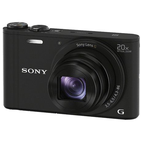 Компактный цифровой фотоаппарат Sony DSC-WX350 Black