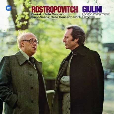 Виниловая пластинка Mstislav Rostropovich DVORAK CELLO CONCERTO   SAINT-SAEN