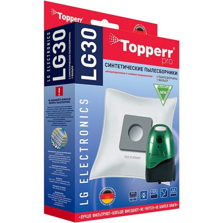 Набор пылесборников и фильтров для пылесосов Topperr LG30
