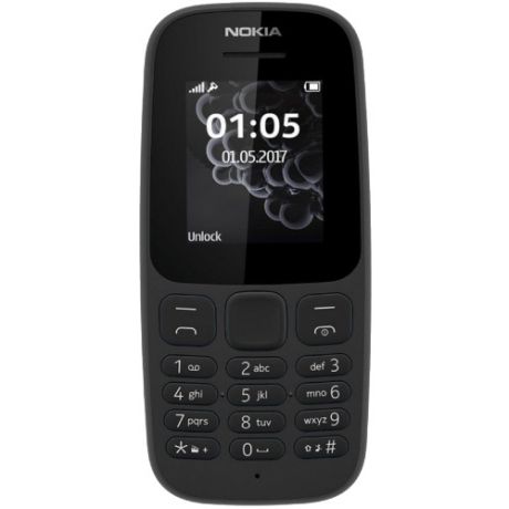 Мобильный телефон Nokia 105 Dual Sim Black