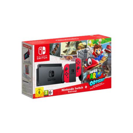 Игровая консоль Nintendo Switch + Super Mario Odyssey