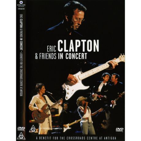 DVD Eric Clapton In ConcertA Benefit For The Crossroads Centre At Antigua