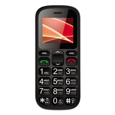 Мобильный телефон Vertex С305 Black/Orange