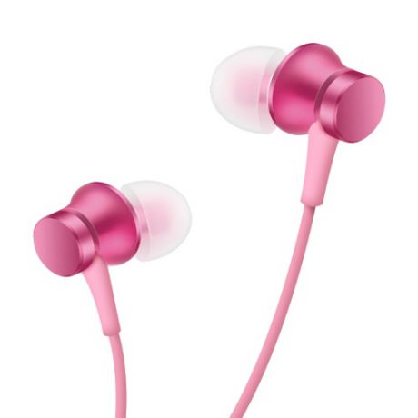 Наушники с микрофоном Xiaomi Mi In-Ear H Basic Pink
