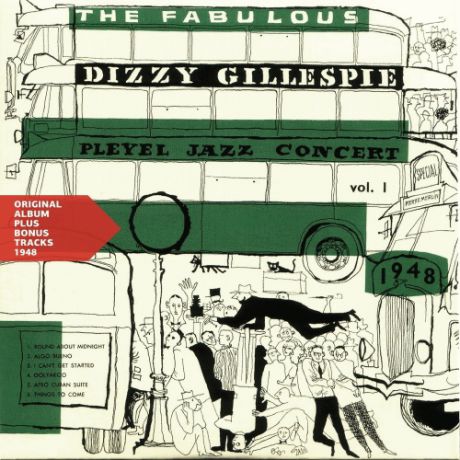 Виниловая пластинка Dizzy Gillespie Pleyel Jazz Concert 1948