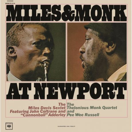 Виниловая пластинка Miles Davis & Thelonious Monk Miles   Monk at Newport