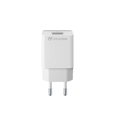 Зарядное устройство USB Cellular Line ACHSMUSB5WW White