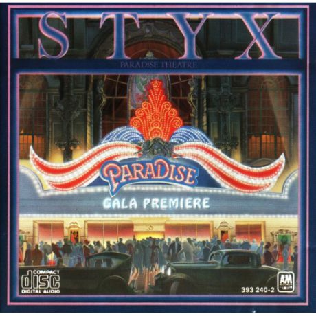 Виниловая пластинка Styx Paradise Theatre (Limited)