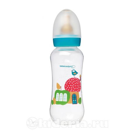 Bebe Confort Пластиковая бутылочка для кормления CLASSIC 240 мл, с рождения