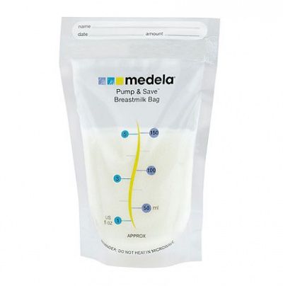 Medela Пакеты для сбора и хранения молока Pump&Save, 20 шт в упаковке