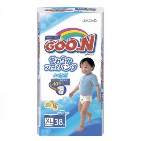 Goon Подгузники-трусики для мальчика 12-20 кг