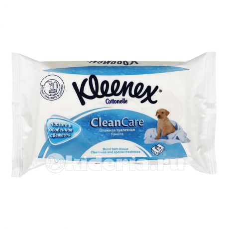 Kleenex Влажная туалетная бумага, сменный блок