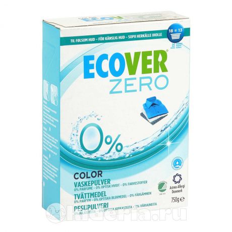 Ecover Экологический стиральный порошок для цветного белья ZERO