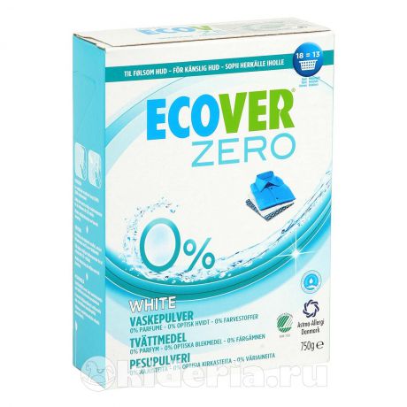 Ecover Экологический стиральный порошок для белого белья ZERO