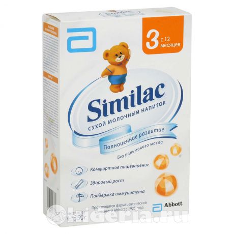 Similac Сухая молочная смесь Симилак 3, с 12 мес.