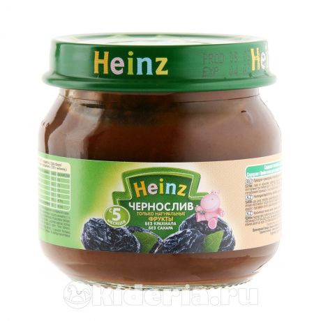 Heinz Пюре чернослив, с 5 мес