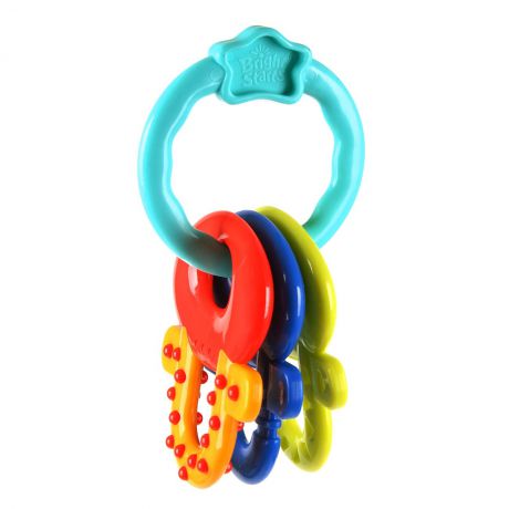 Bright Starts Развивающая игрушка-прорезыватель "Ключи для улыбки", с 3 мес