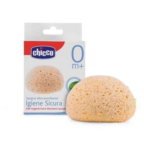 Chicco Губка из целлюлозы, 0+, 1 шт