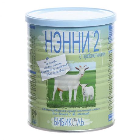 Нэнни Молочная смесь НЭННИ 2 с пребиотиками, с 6 мес.