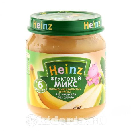 Heinz Фруктовый микс пюре, с 6 мес