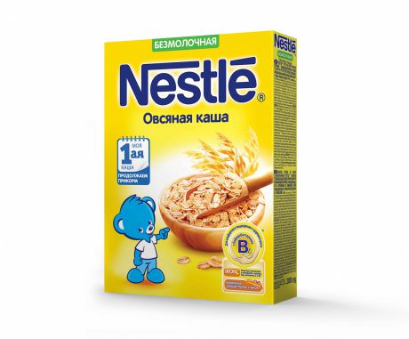 Nestle Каша безмолочная овсяная, с 5 месяцев, 200 г