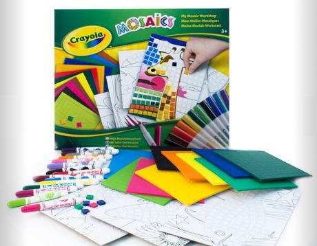 CRAYOLA Мини набор "Мозаика", с 3 лет