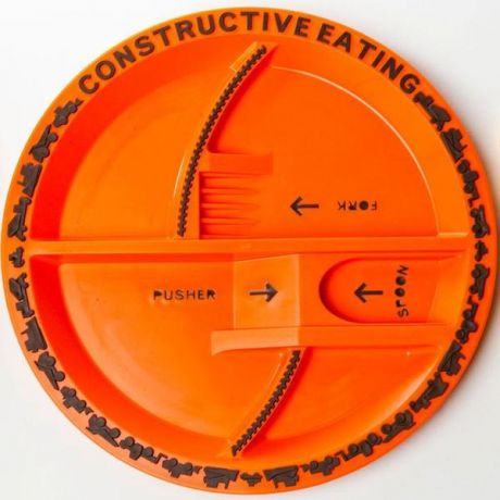 Constructive Eating Тарелка, Строительная серия