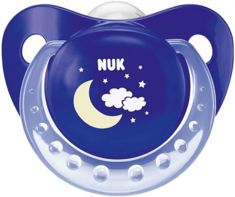 Nuk Соска-Пустышка латексная для сна NIGHT & DAY, размер 3