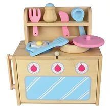 Zenit Wooden Toys Набор для игры деревянный "Кухня" , с 3 лет