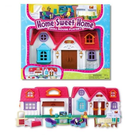 Keenway Набор дом с предметами Home Sweet Home, с 3 лет
