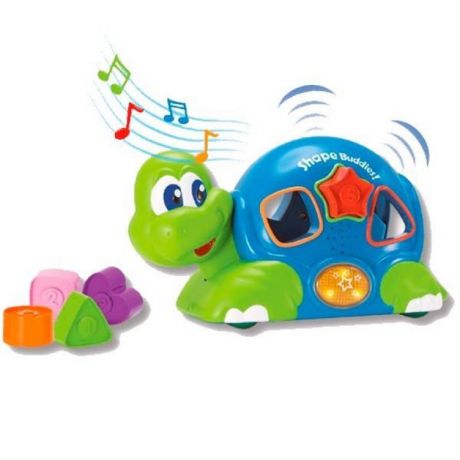 I`m toy Черепашка с паззлами( звук,  свет, фигурки), с 1 года