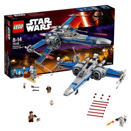 Lego Игрушка Звездные войны Истребитель Сопротивления типа Икс™ (75149), с 8 лет