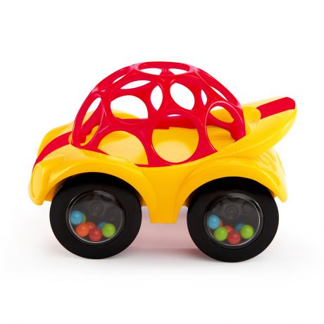 Oball Развивающая игрушка "Машинка" желтая