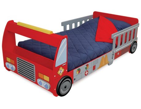 KidKraft Детская кровать “Пожарная машина” с 18 мес
