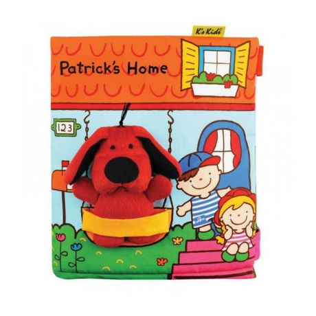 K`s kids Книжка- игрушка В гостях у Патрика с 12 мес
