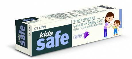 CJ Lion! Детская зубная паста "Kids Safe", с 3 лет