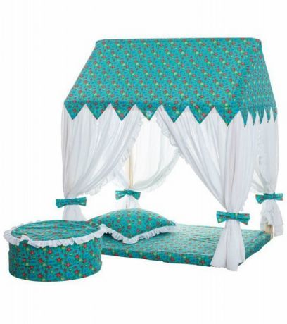Paremo Текстильный домик с пуфиком "Дворец Жасмин"  с 3 лет