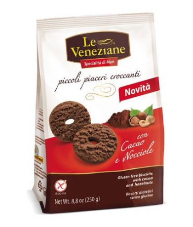 Le Veneziane Печенье с шоколадом и фундуком